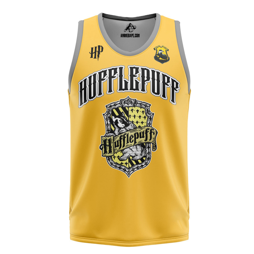 Hufflepuff House Harry Potter Basketball Jersey