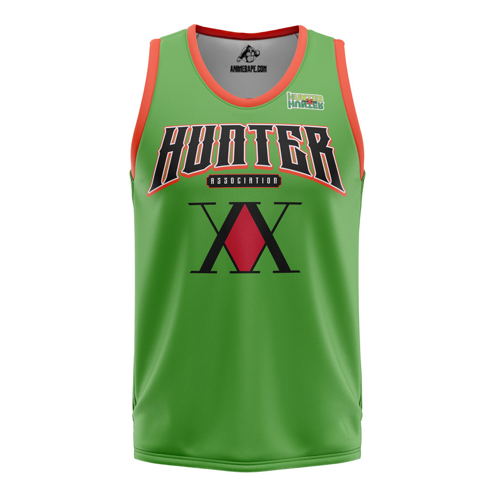 Hunter Association Gon Hunter X Hunter Basketball Jersey