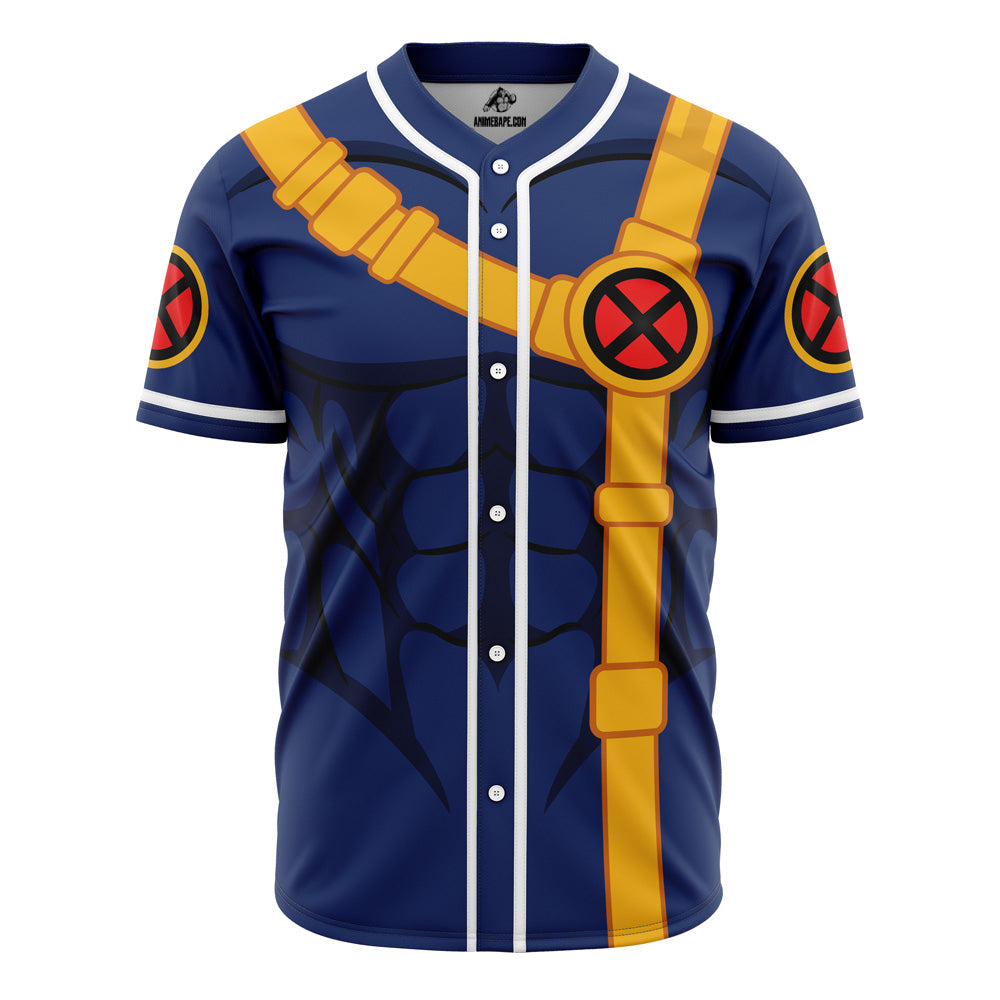 Cyclops X-Men Marvel Baseball Jersey