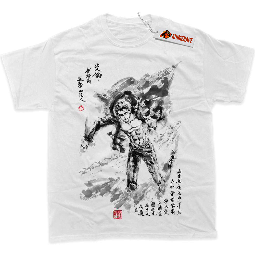 Eren Yeager Attack on Titan Graphic T-Shirt, AOT Anime Shirt