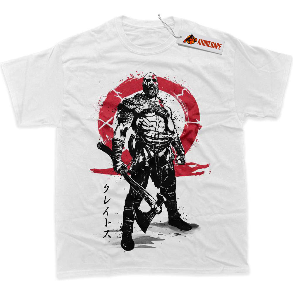 God of War Kratos Shirt, Graphic Game T-Shirt, Gaming Apparel