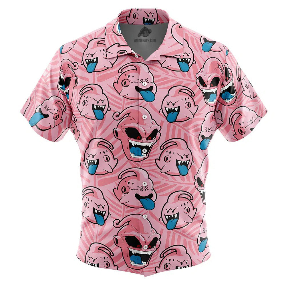 Majin Boo Dragon Ball Z Button Up Hawaiian Shirt