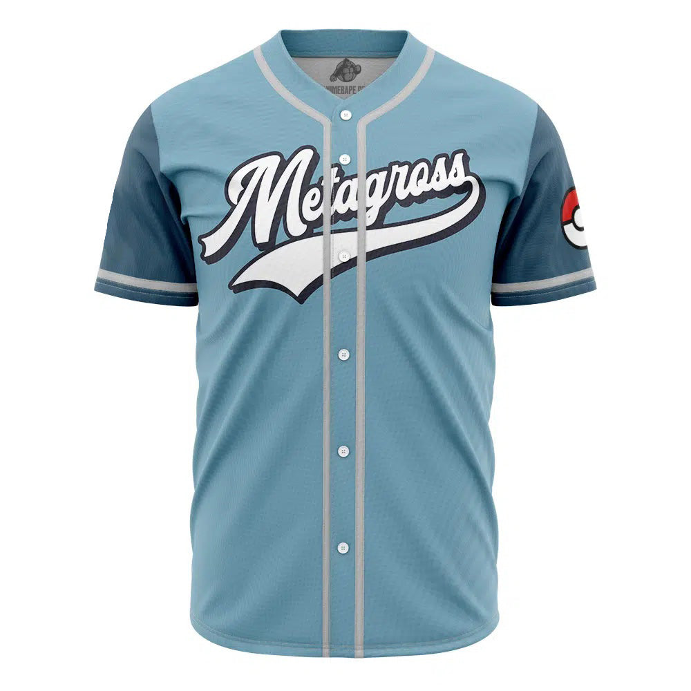 Metagross Pokemon Baseball Jersey
