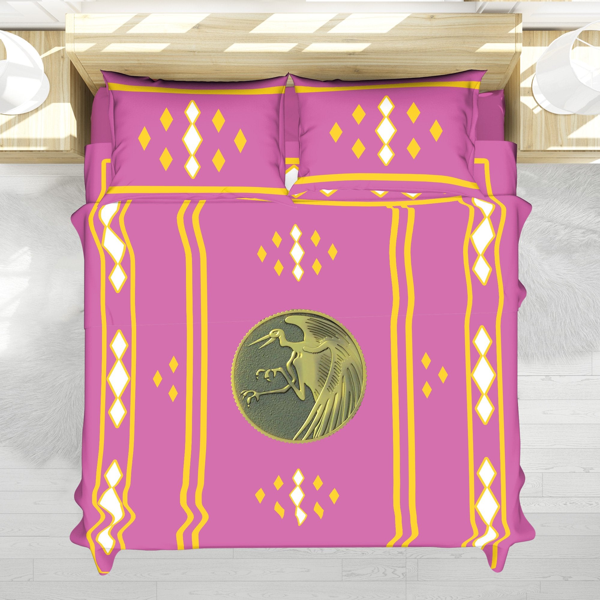 Pink Ranger Ninjetti Rangers Bedding Set