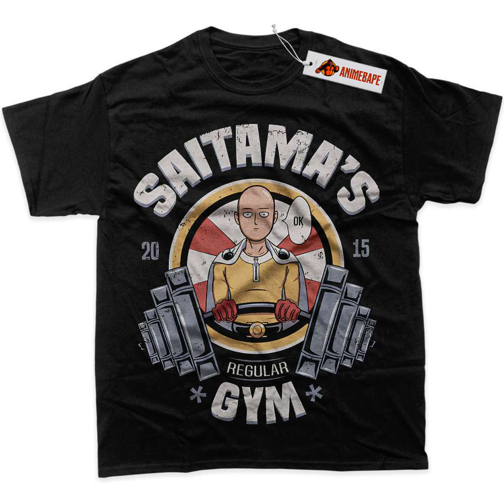 One Punch Man Anime Shirt, Saitama Graphic T-Shirt for Fans