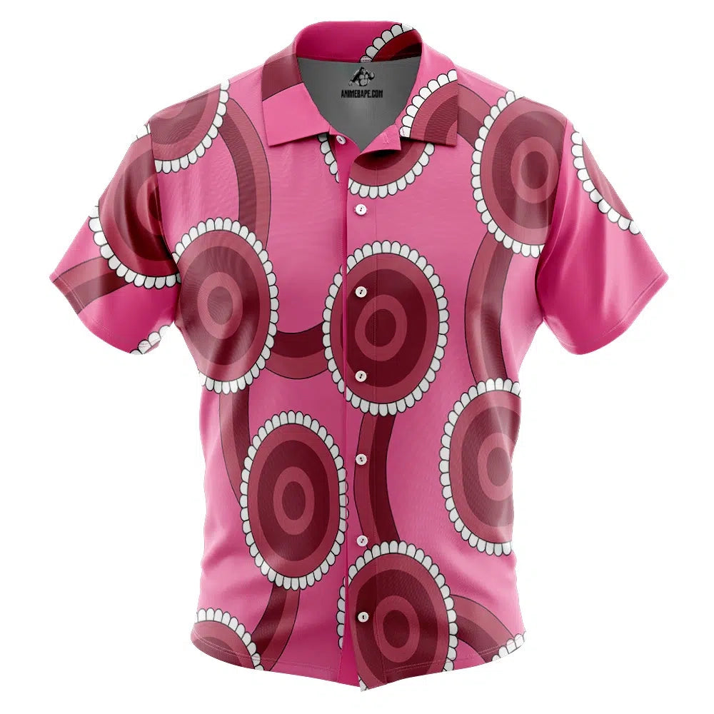 Sanji Skypiea One Piece Pirates Button Up Hawaiian Shirt