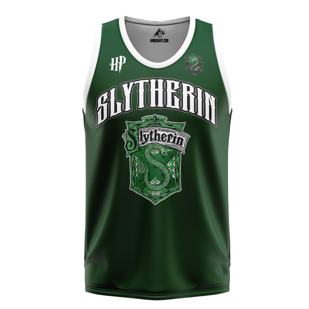 Slytherin House Harry Potter Basketball Jersey
