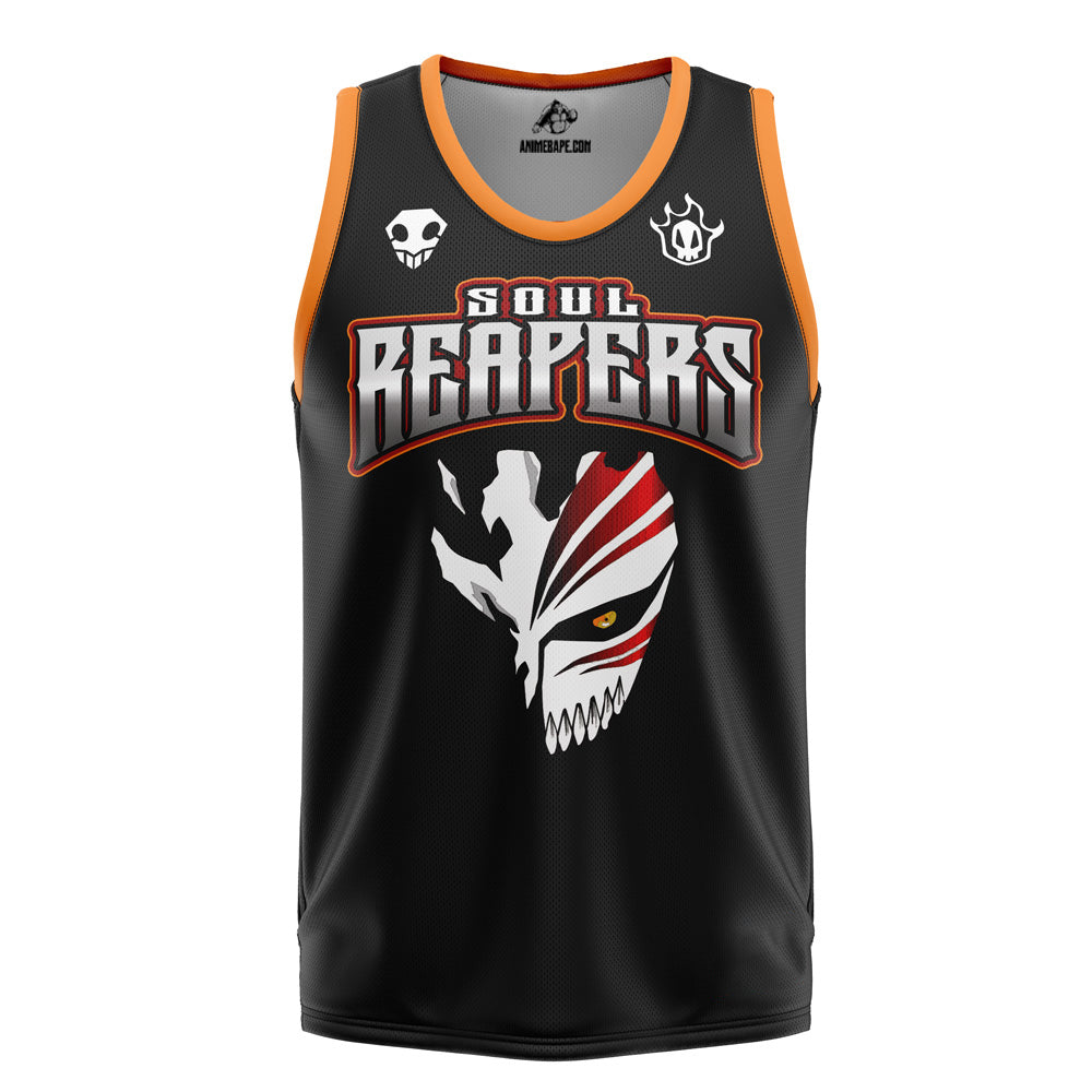Soul Reaper Ichigo Bleach Basketball Jersey