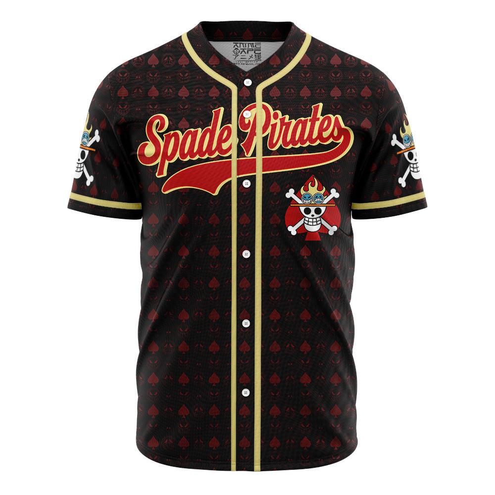Spade Pirates One Piece Baseball Jersey