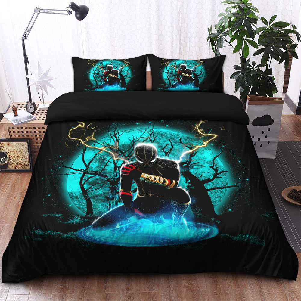 Spider Man Black Suit No Way Home Bedding Set Duvet Cover &