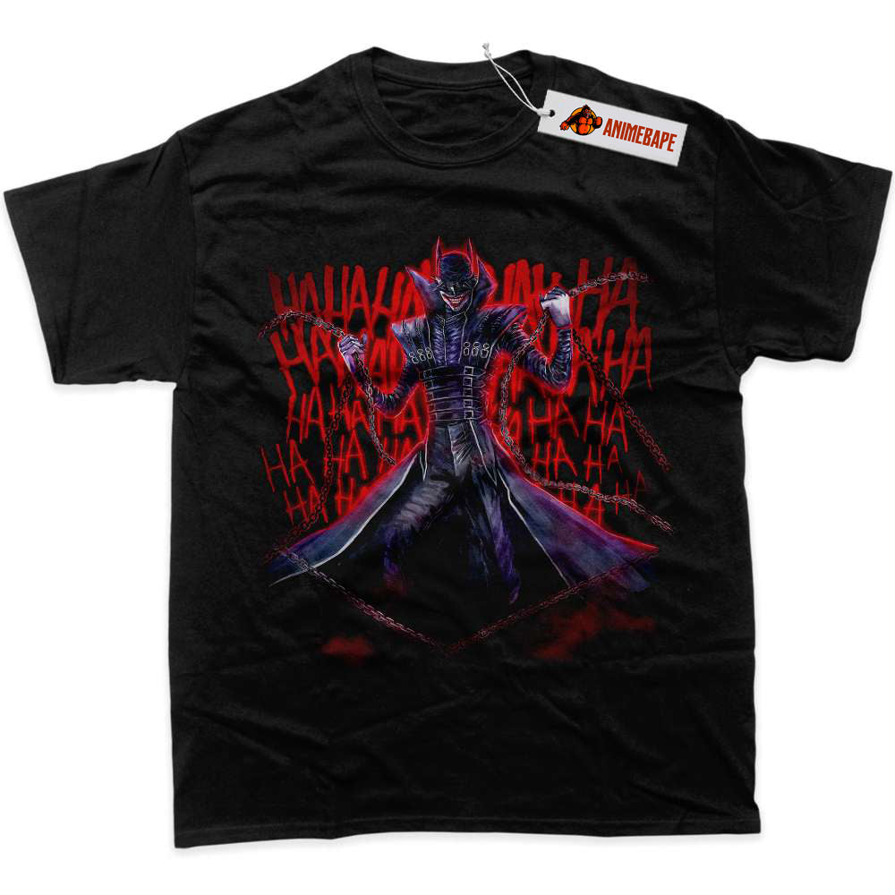 Batman Who Laughs Graphic T-Shirt, DC Comics Apparel for Fans