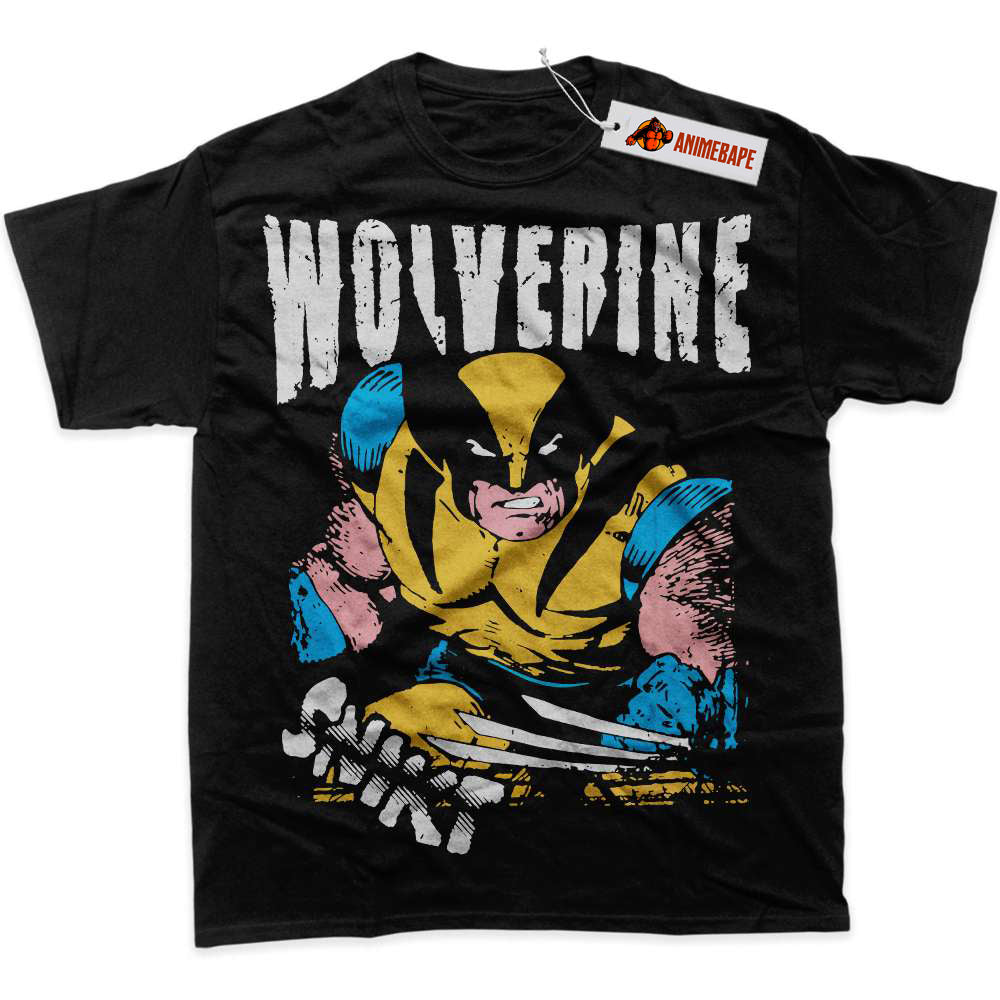 Wolverine X-Men Graphic T-Shirt - Marvel Comics Apparel